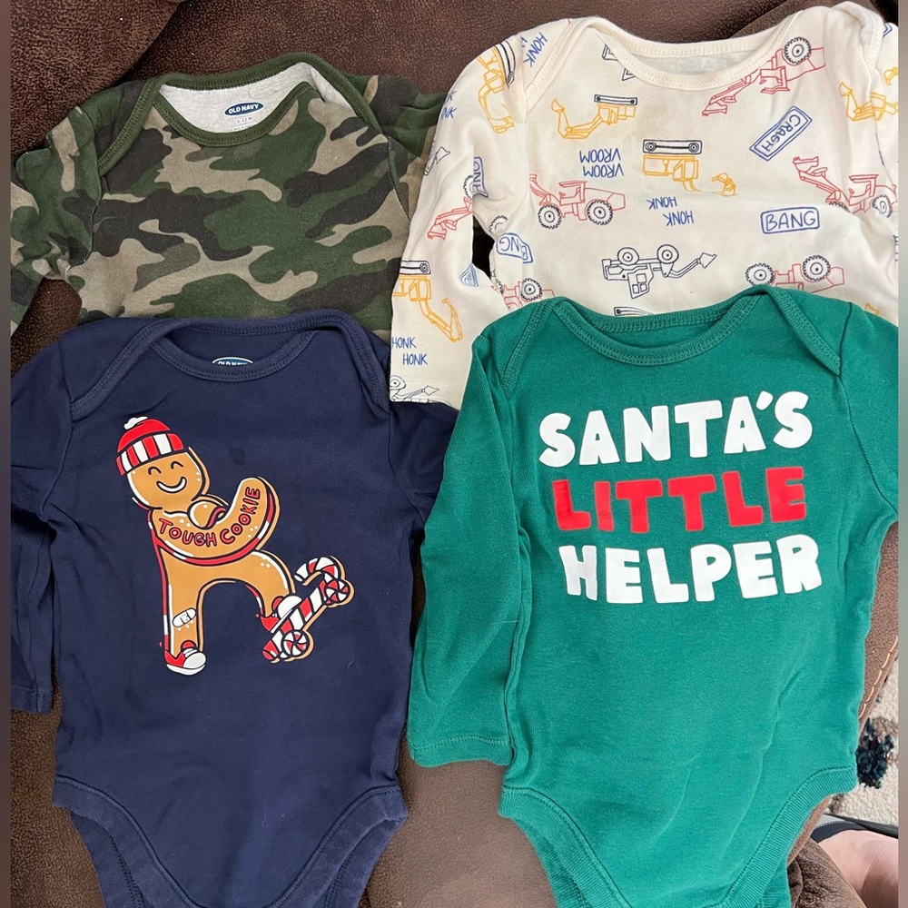 Long sleeve onesie lot